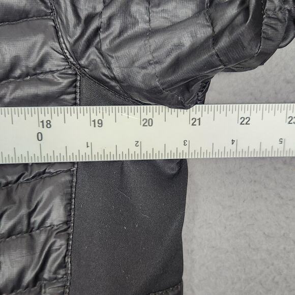 Eddie Bauer Jacket Mens Medium Black First Ascent Down Lightweight Puffer - Picture 3 of 13